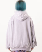 STUDDED ZIP HOODIE