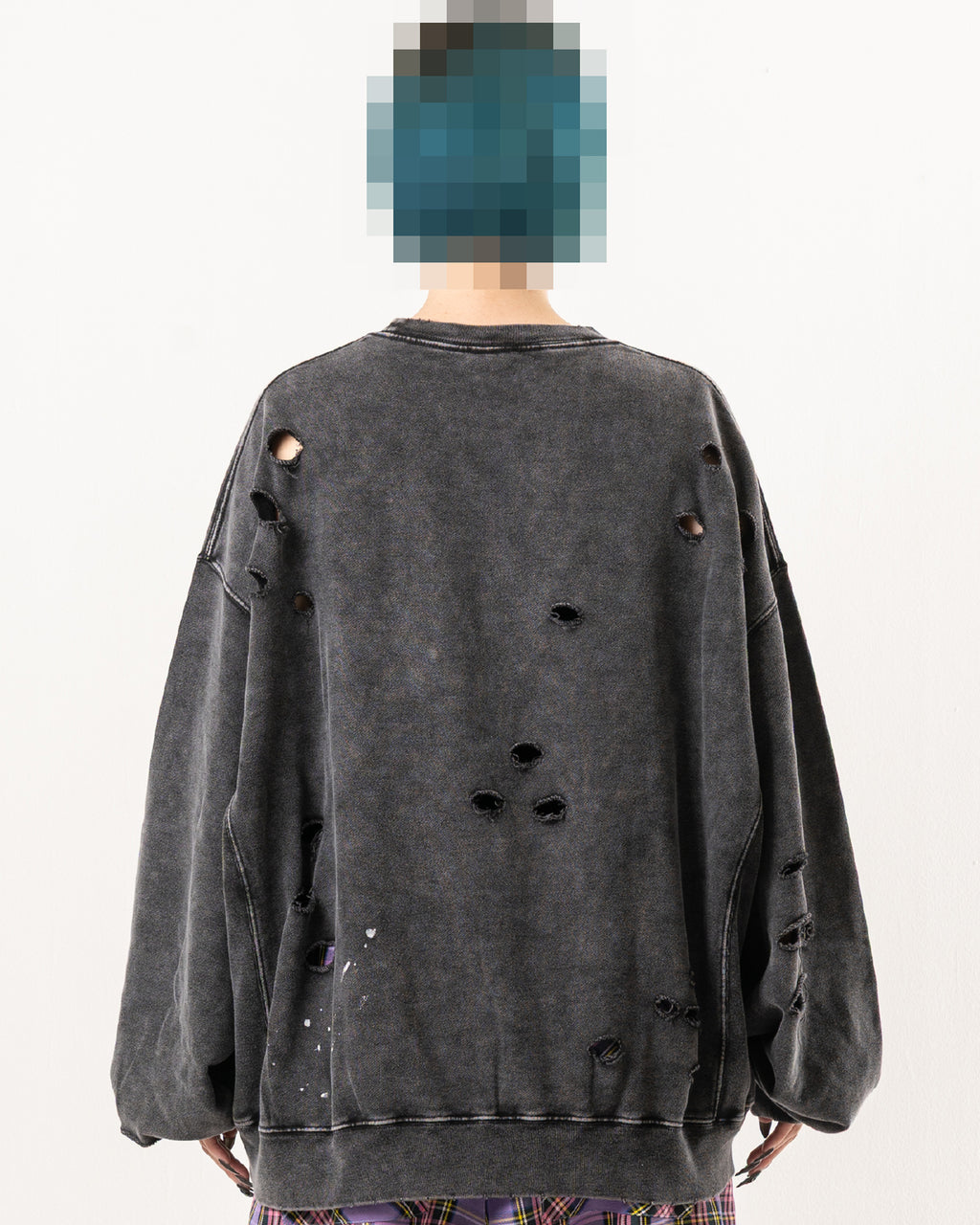 METAL LOGO EMBROIDERY PULLOVER