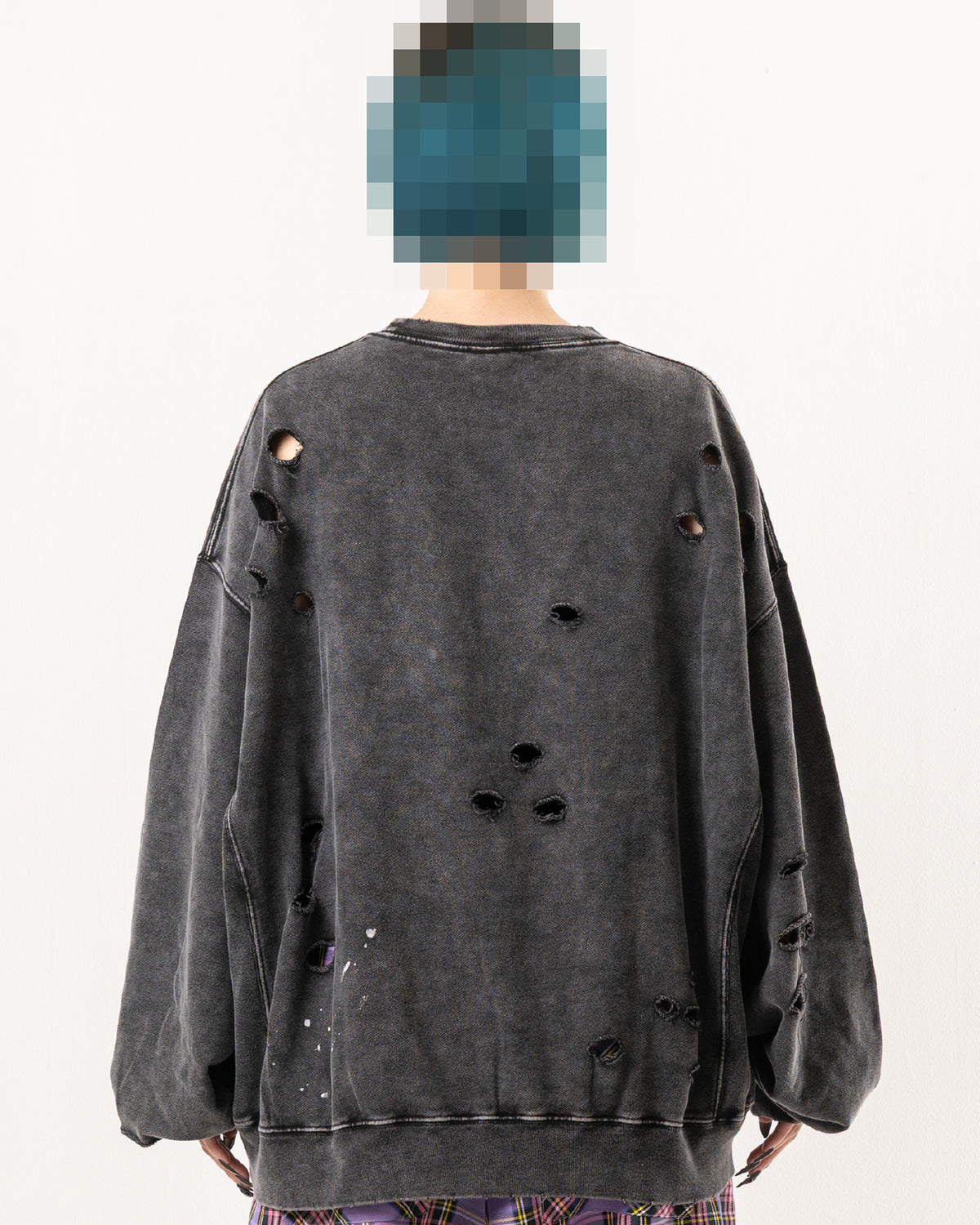 METAL LOGO EMBROIDERY PULLOVER