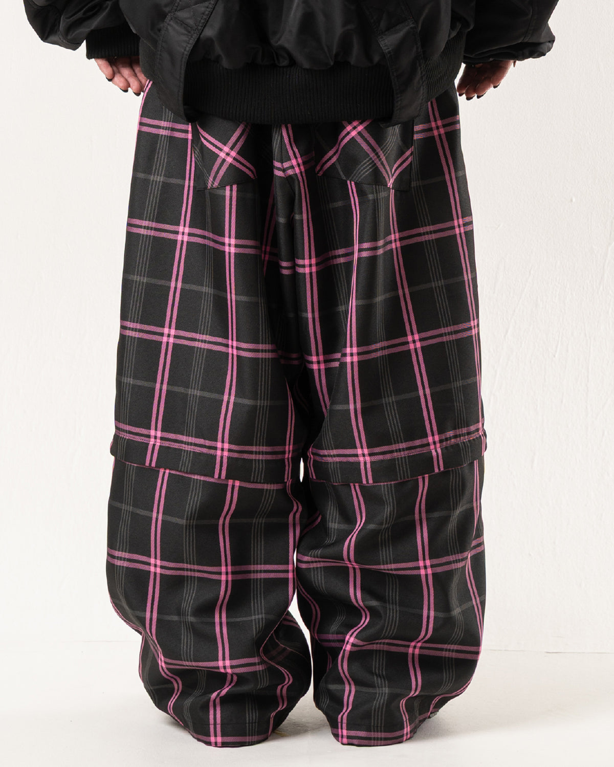 2-WAY TARTAN CHECK PANTS