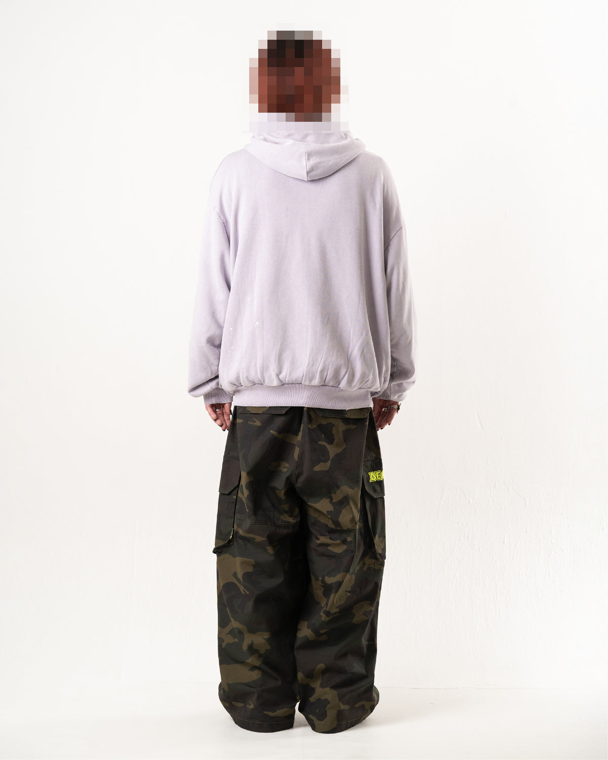 STUDDED ZIP HOODIE