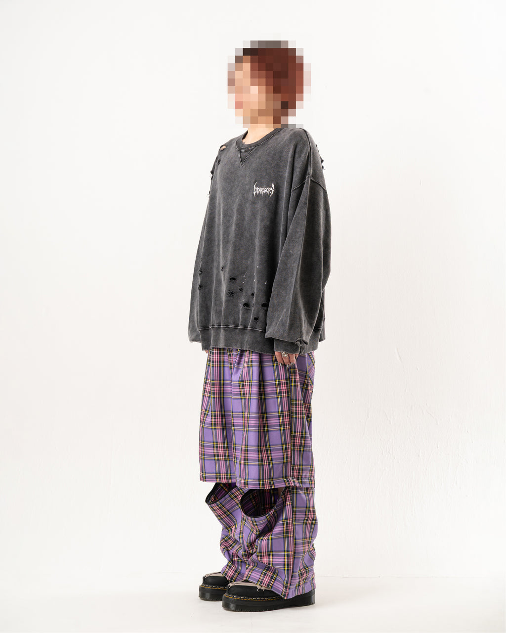 METAL LOGO EMBROIDERY PULLOVER