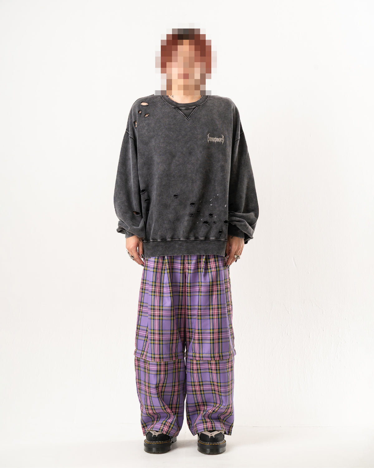 METAL LOGO EMBROIDERY PULLOVER