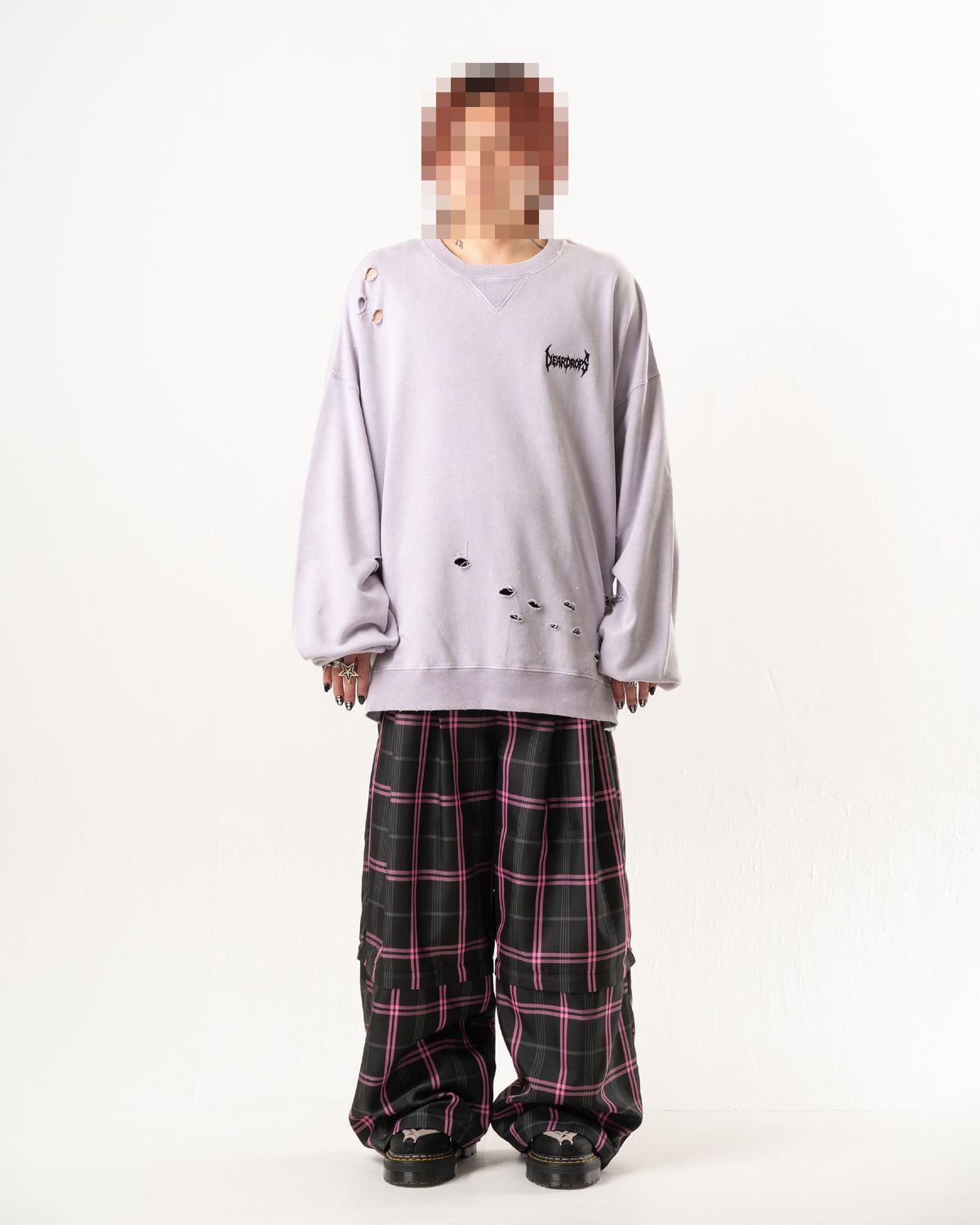 METAL LOGO EMBROIDERY PULLOVER