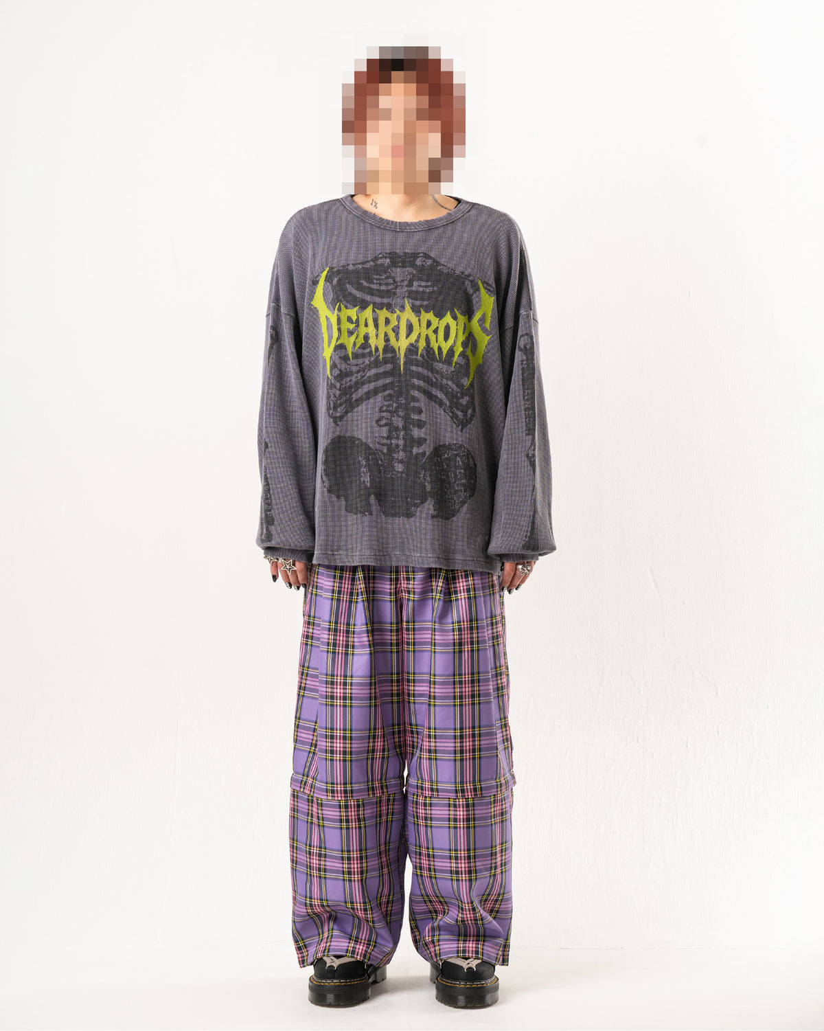 2-WAY TARTAN CHECK PANTS