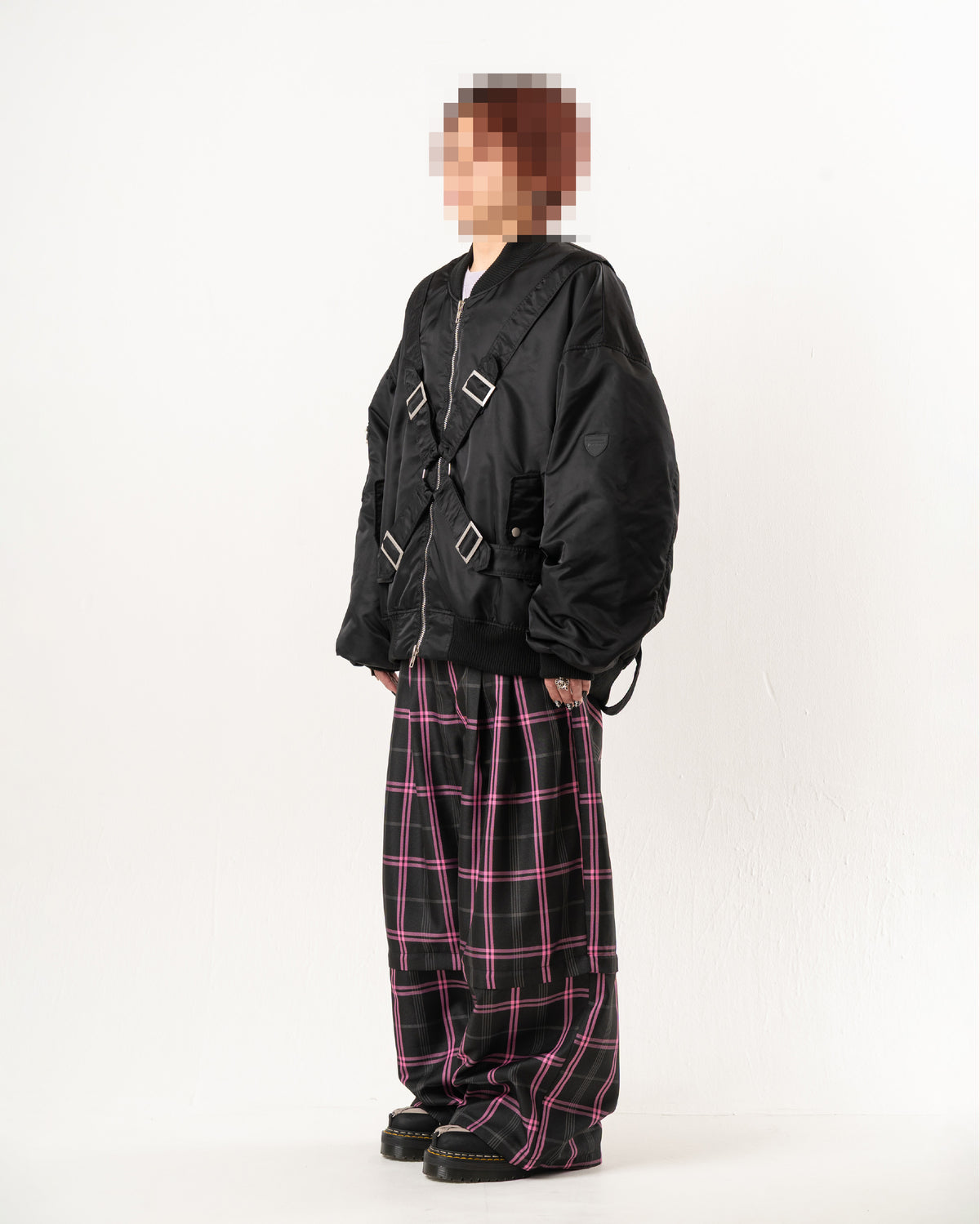 2-WAY TARTAN CHECK PANTS