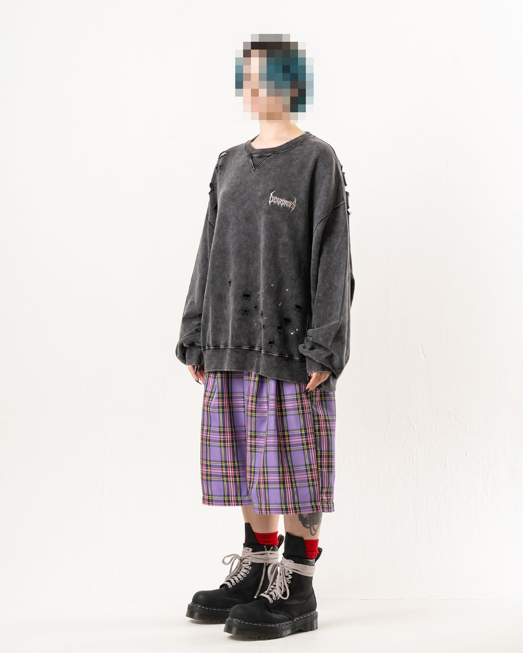 METAL LOGO EMBROIDERY PULLOVER