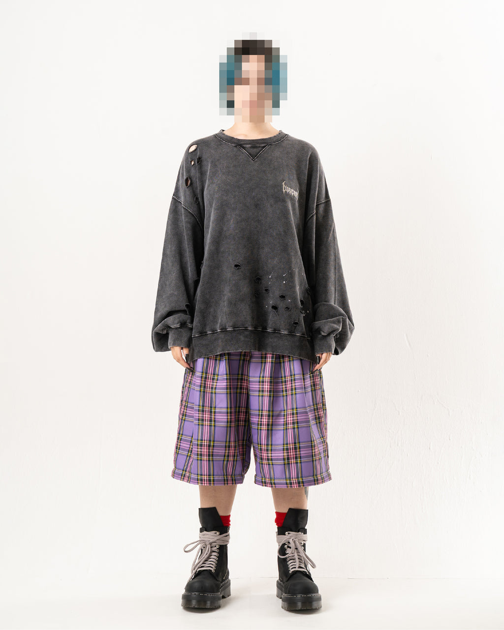 METAL LOGO EMBROIDERY PULLOVER