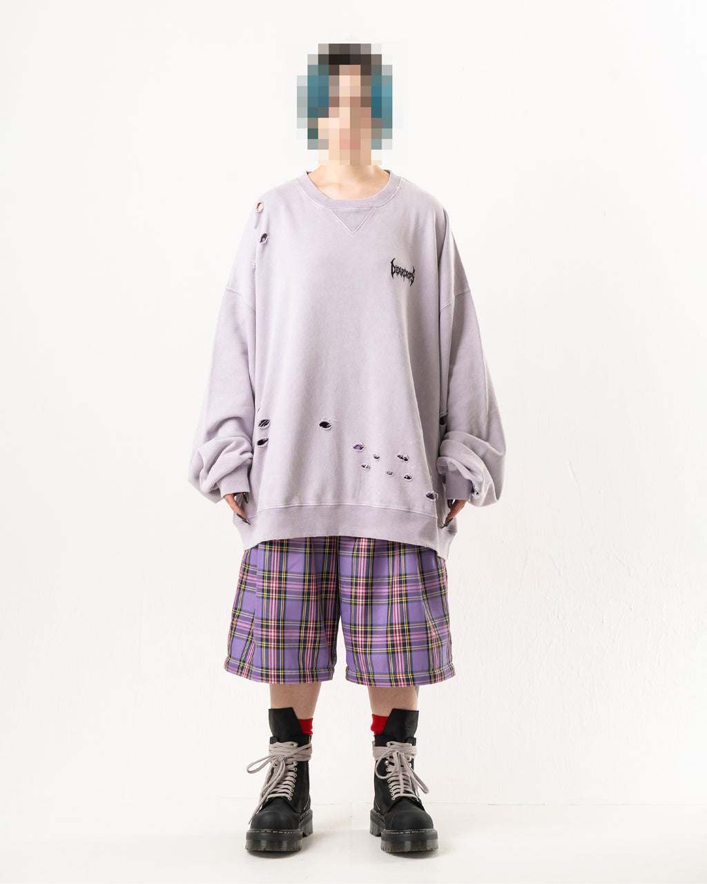 METAL LOGO EMBROIDERY PULLOVER
