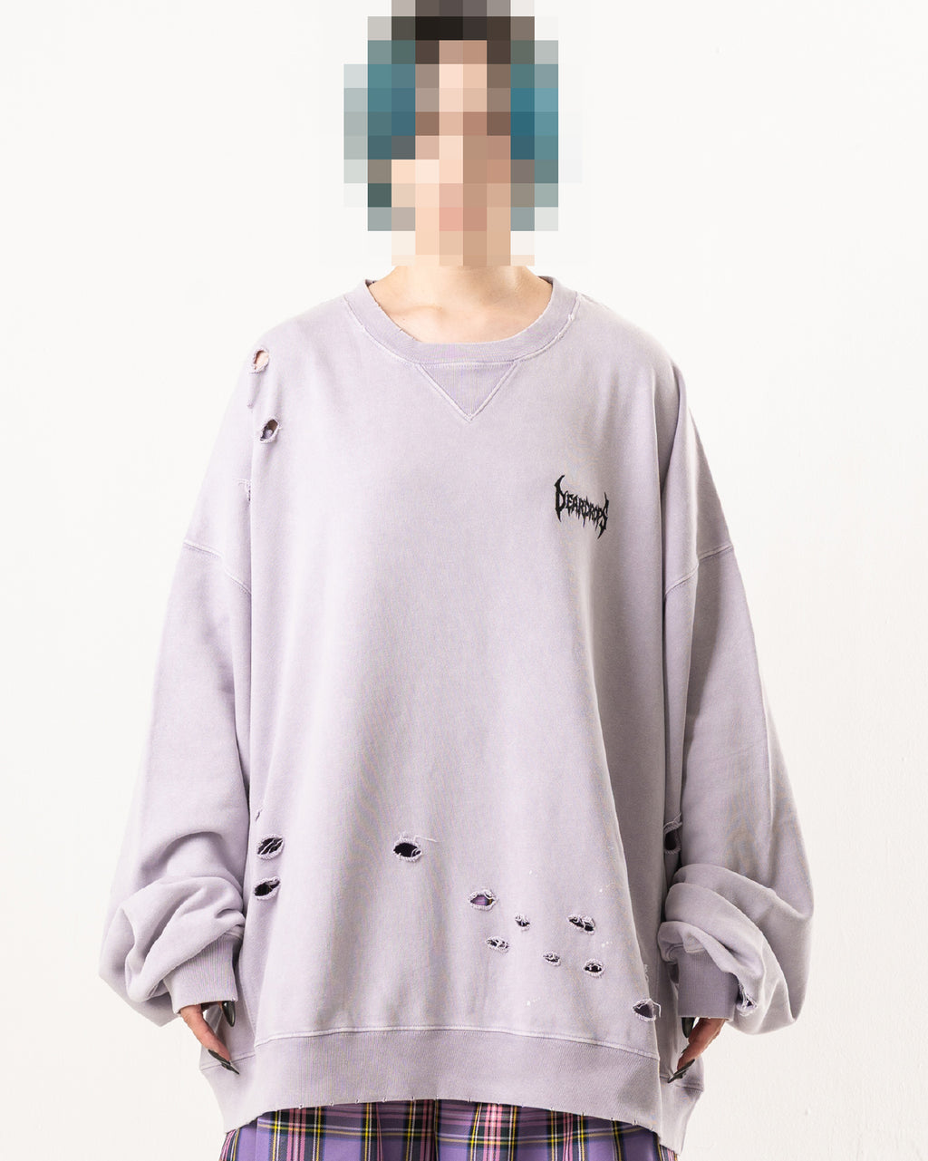 METAL LOGO EMBROIDERY PULLOVER