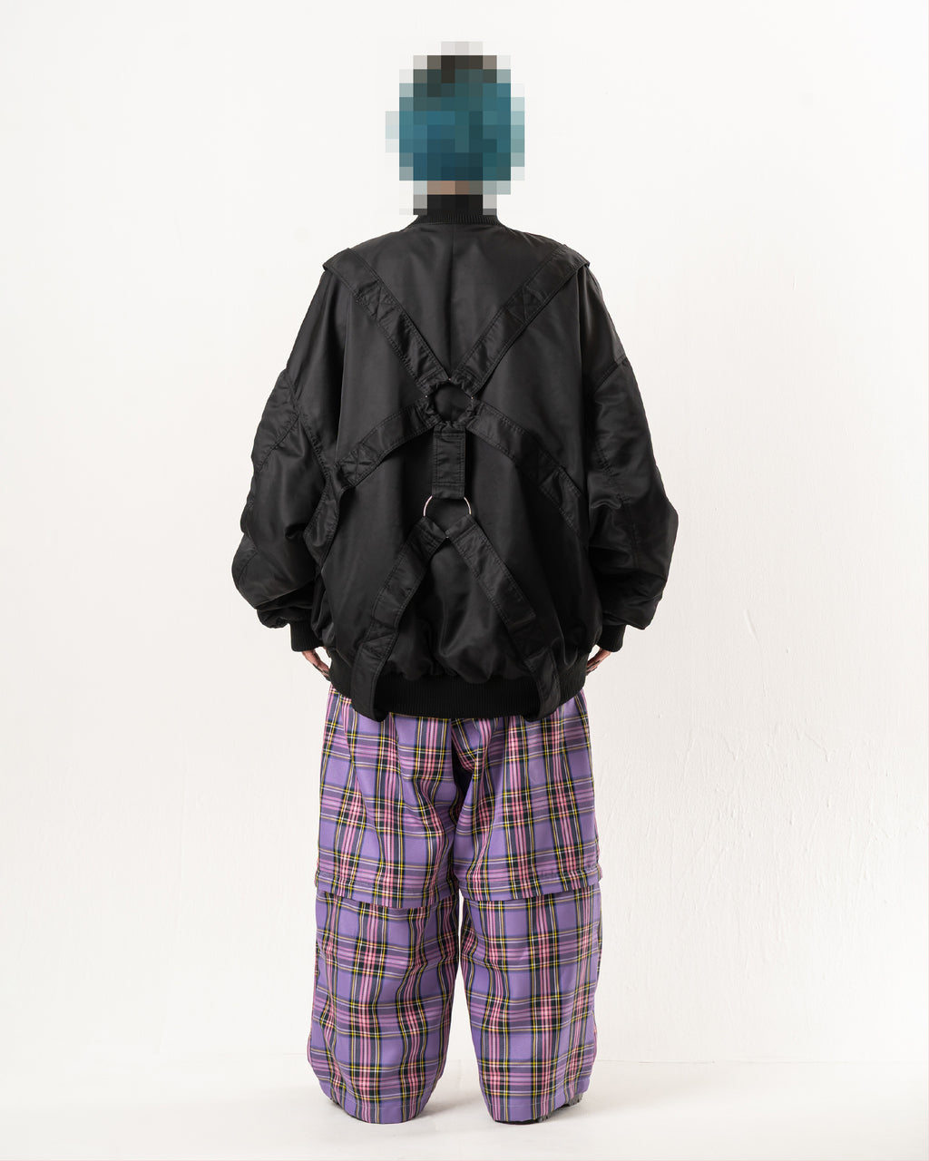 2-WAY TARTAN CHECK PANTS