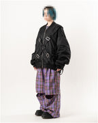 2-WAY TARTAN CHECK PANTS