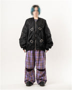 2-WAY TARTAN CHECK PANTS